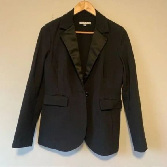 Cabi Black Blazer size medium single button - Picture 1 of 9